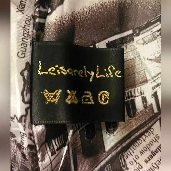 L&L Leisarely Life Collection Olive green Studded lined vegan leather jacket SzM - Picture 13 of 15